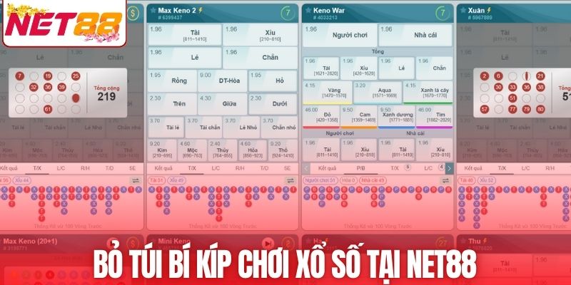Bỏ túi bí kíp chơi xổ số tại NET88