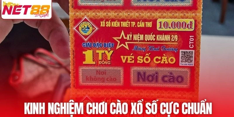 Kinh nghiệm chơi cào xổ số cực chuẩn
