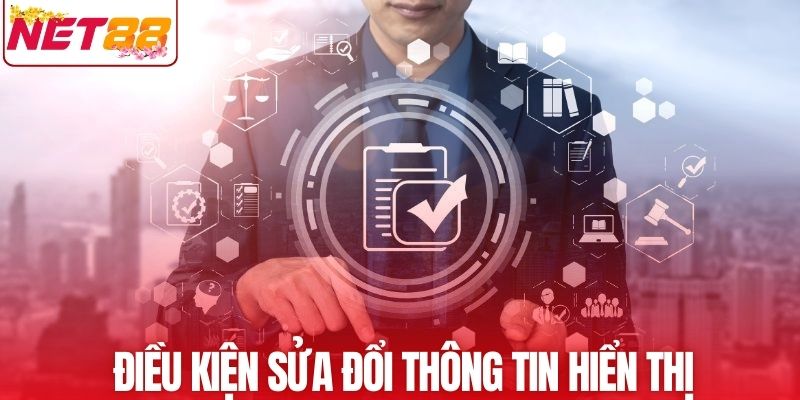 Quy định đổi thông tin hiển thị
