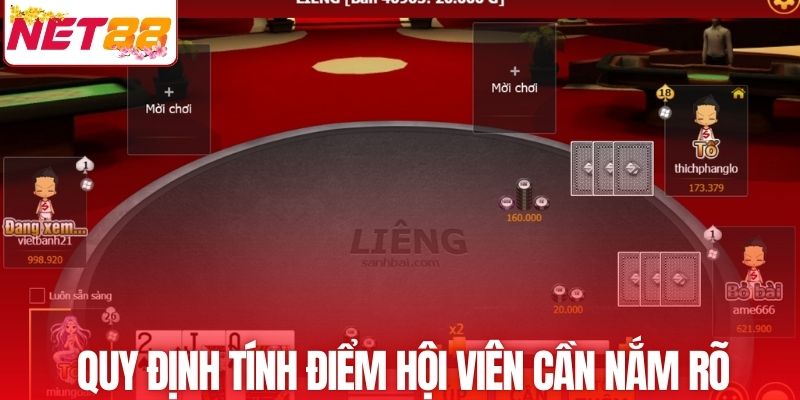 Quy định tính điểm hội viên cần nắm rõ