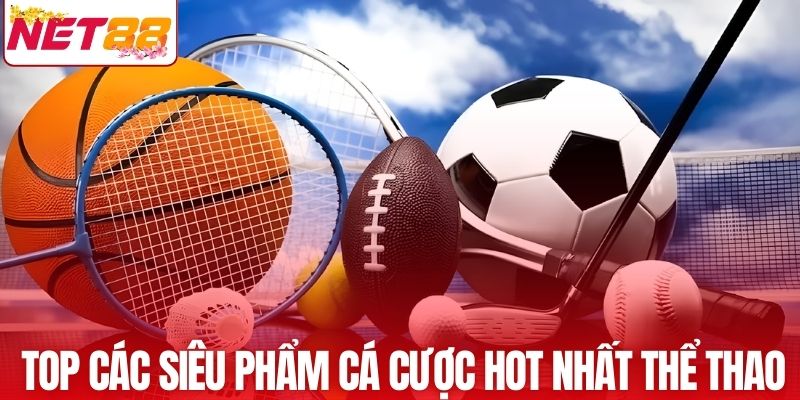 Top các siêu phẩm cá cược hot nhất thể thao NET88
